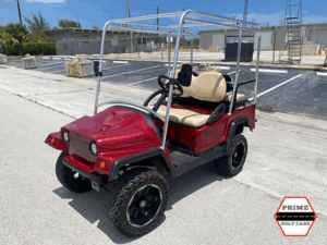 golf cart customization, rims and tires, golf cart painting